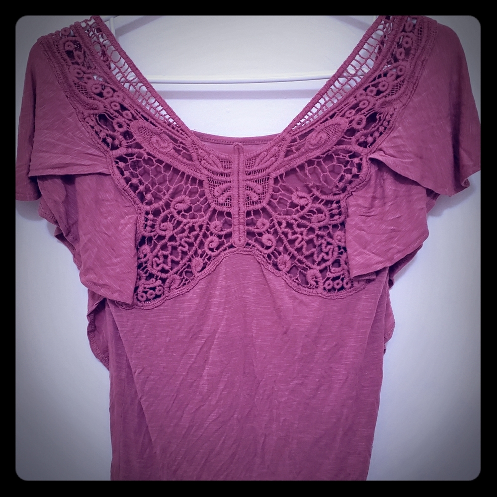 🍄2for15🍄 Reversible Butterfly Fitted Top